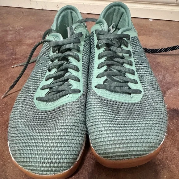 Reebok Women's Crossfit Nano 8.0 Flexweave, Industrial Green/Chalk Grey, 9.5 - Picture 3 of 5